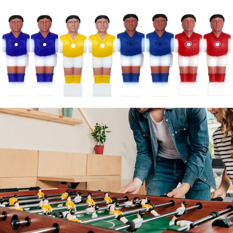 4Pcs Table Football Machine for Doll Rod Soccer Table Football Man Soccer Player Replacement Parts For Table Football