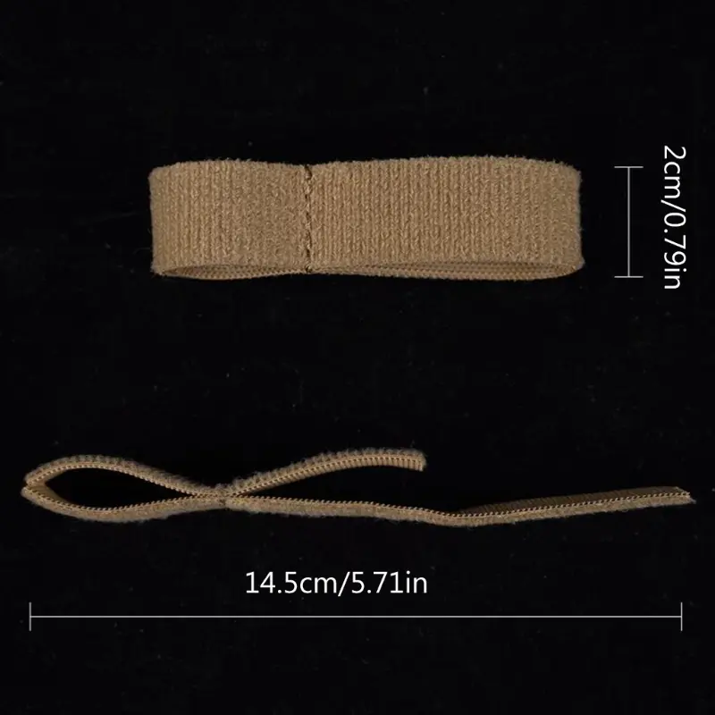 6pcs Tactical Adhesive Cable Ties PTT Communication Antennas Hydration Tube Storage Straps Hook&Loop Molle Accessories Nylon