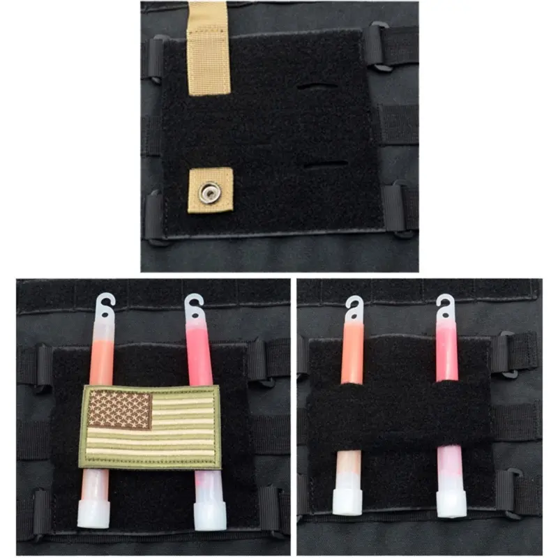 Hook and Loop Tactical-Vest Patch Practical Tactical-Patches Attachment Patch Display Holder Accessory
