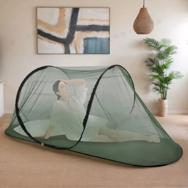 Breathable Boats Outdoor Mesh Tent Single Outdoor Camping Mosquitoes Tent