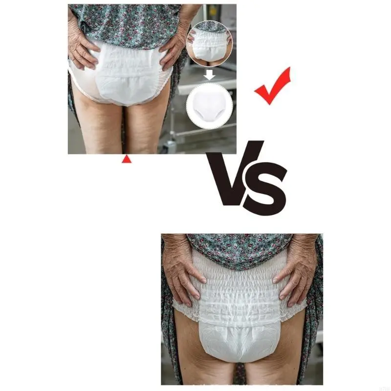 Unisex Diaper Covers Leakproof Water Resistant Diaper Guard Reusable Pants