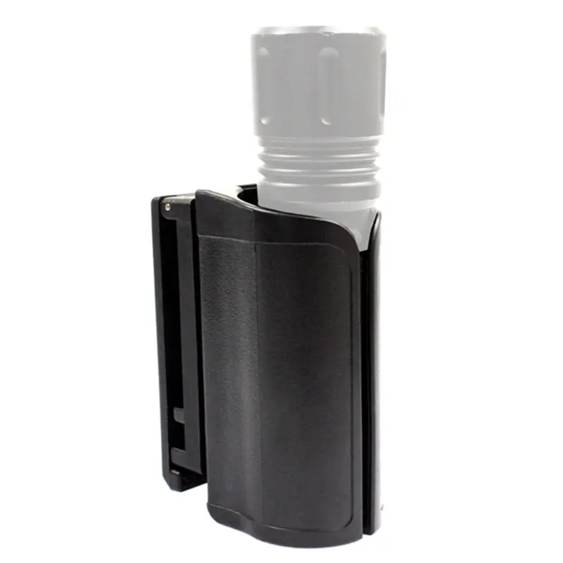 Tactical Polymer Spray Pouch Flashlight Pouch Holsters 360 Degree Rotable Open Top Mace Spray Holder Multi Tool Light Case