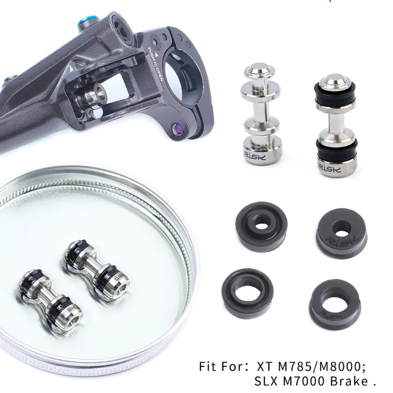 RISK Titanium Bicycle Brake Lever Piston For Shimano XT/SLX Hydraulic Disc Brake Caliper Piston MTB Road Bike Repair Parts