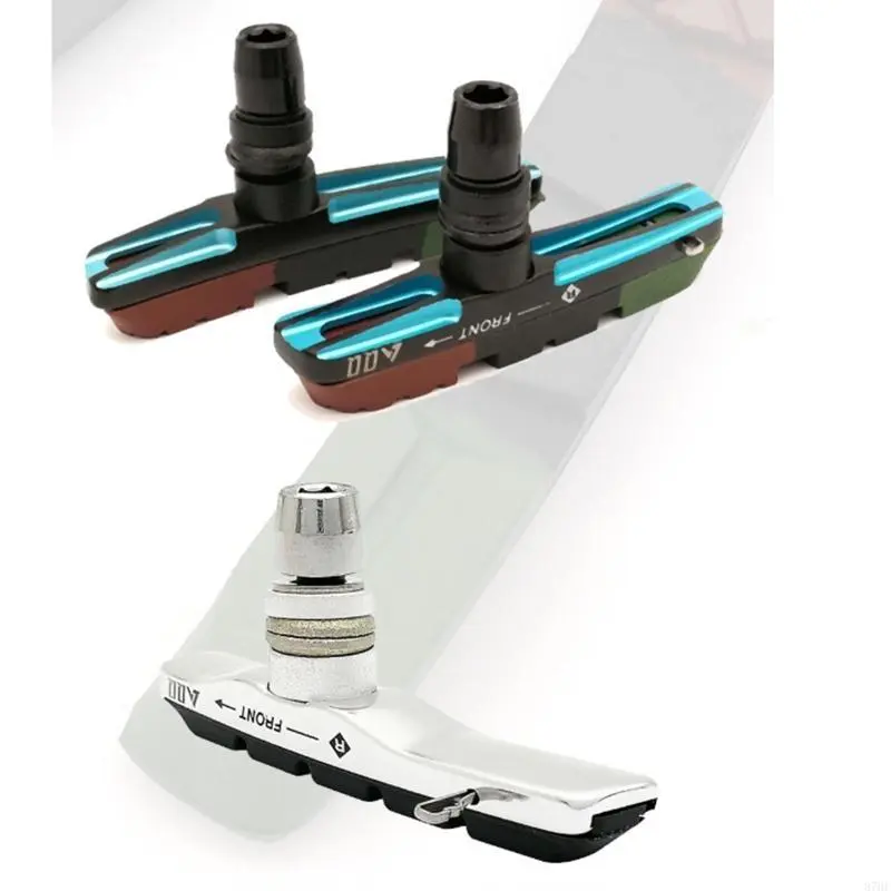 Road Bike Brake Shoe V-shaped Braking Holder Shoes Block Professional Brake Blocks Shoes