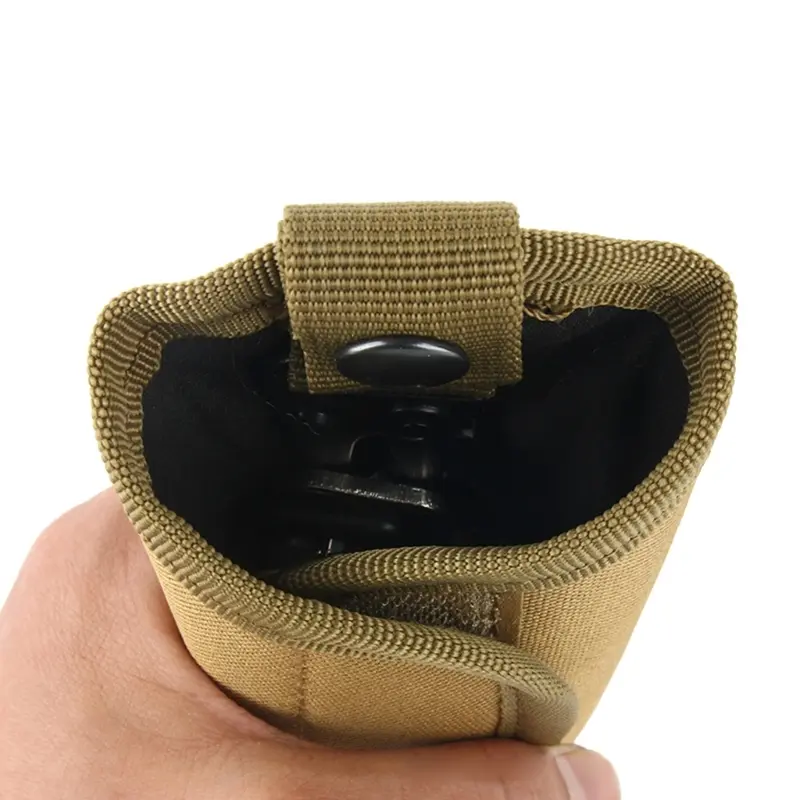 1PCS Outdoor Molle Pouch Belt Small Pocket Keychain Holder Case Waist Key Pack Bag Tactical EDC Key Wallet Camping Tool