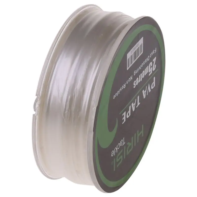 20M Carp Fishing PVA Tape Quick Water Dissolve Film String Line Roll Feeder Solid Threading Bait Throwing Tool Tackle