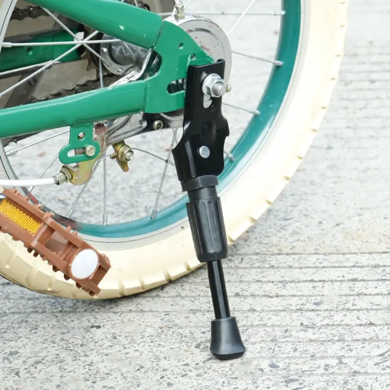 Bike Kickstand, 12/14/16/18/20In Kid Bicycles Kickstand Bike Stand Single Stand Rear Mount Bikes Support Rack
