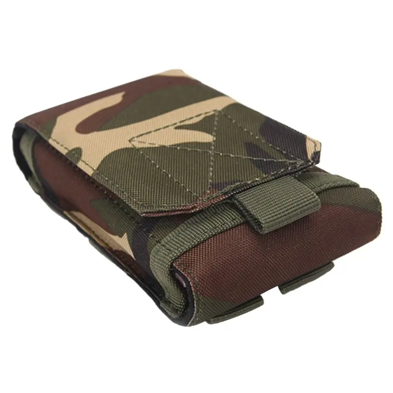 Outdoor Camouflage Bag Tactical Phone Holder Sport Waist Belt Case Waterproof Nylon EDC Sport Hunting Camo Bags in Backpack