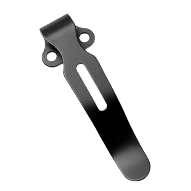 1piece Tool DIY Accessories Fold Knife Holder Stainless Steel Back Clip Pocket Holder Knife Clip Outdoor Accessories