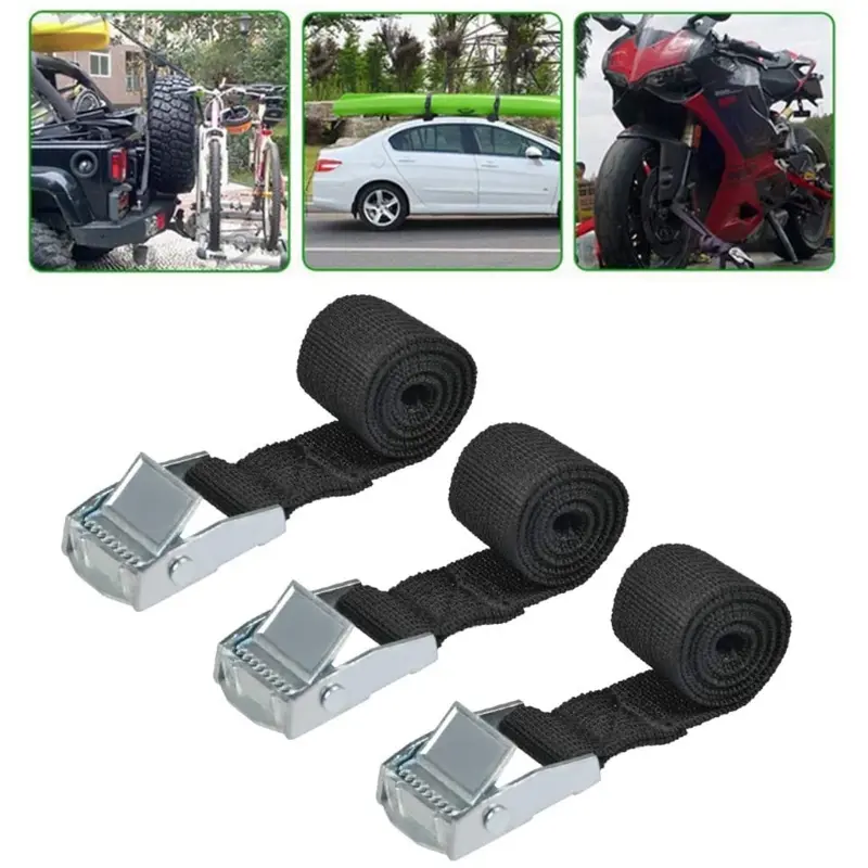 10 PC 2.5 x 65cm Reusable Fastening Tape Bike Tie With Zinc Alloy Buckle Durable Multil Purpose High Quality Strap Cable Ties
