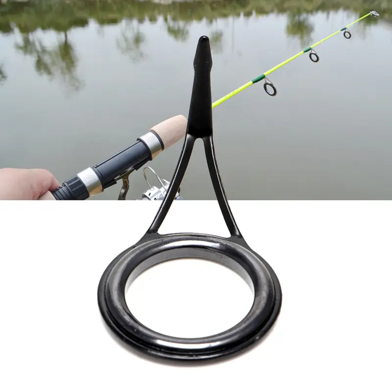 8pcs Fishing Rod Guide Tip Top Ring Circle Pole Repair Kit Set Fishing Jigging Ring Line Guides Eyes Sets Carpfishing Tools