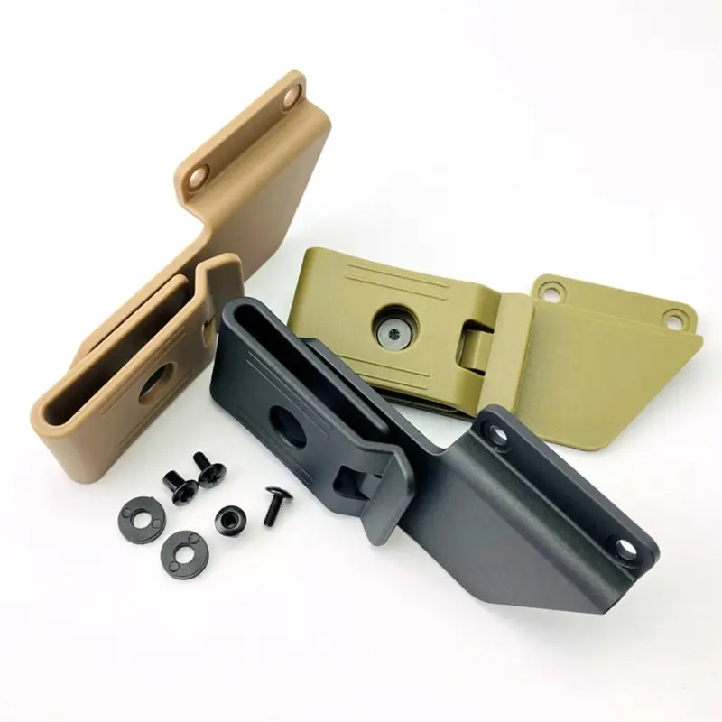360 Degree K Sheath Carrying Clip with Screws Pocket Clip Scabbard Waist Clip