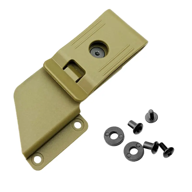 360 Degree K Sheath Carrying Clip with Screws Pocket Clip Scabbard Waist Clip