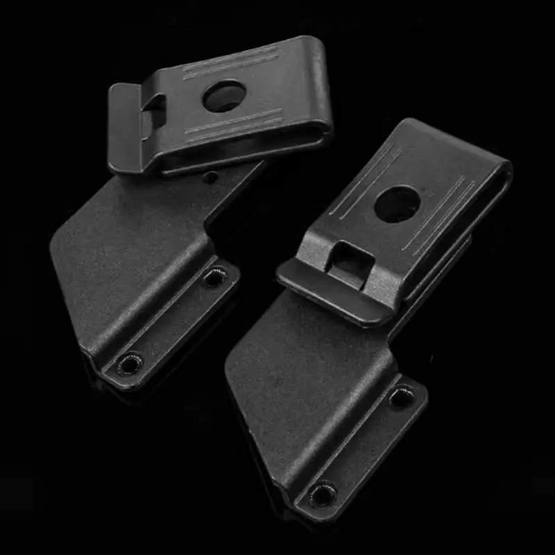 360 Degree K Sheath Carrying Clip with Screws Pocket Clip Scabbard Waist Clip