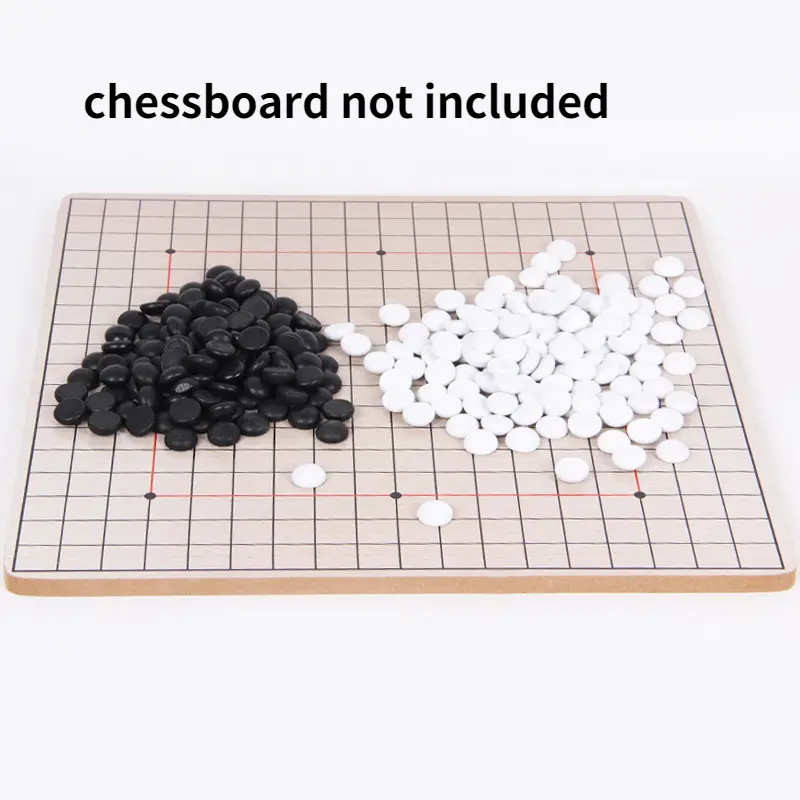 64 Black and White Chess Pieces Accessories Solid 13mm Go Pieces Bulk Five Pieces Without Chessboard