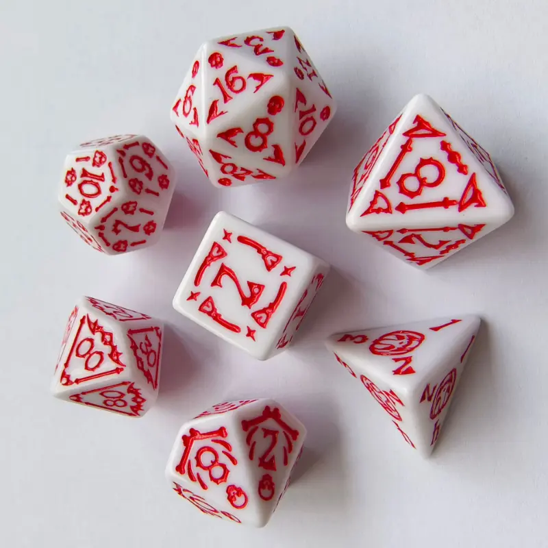 7Pcs/set New Foreign Trade Product Multi Sided Set Dice Table Game
