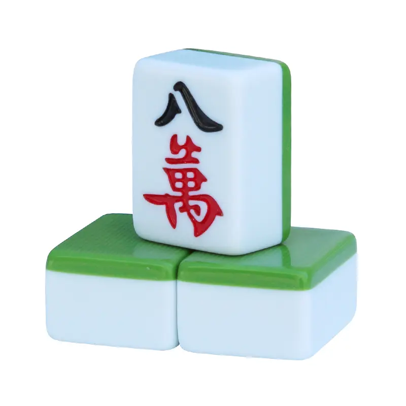 Household #42 Size Melamine Mahjong With Tablecloth Dice Manually Mahjong Set Majiang Cards