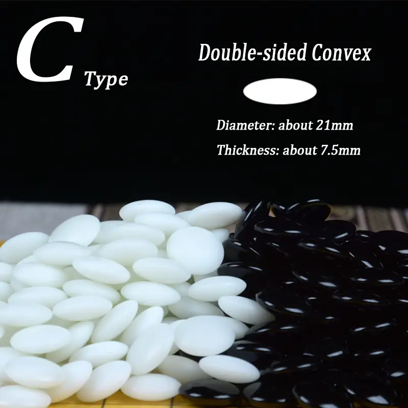 Go Chess 361 Stones New Yunzi Weiqi Type B Type C Chess Game Gobang Fir Beginner Gifts With Leather Chessboard