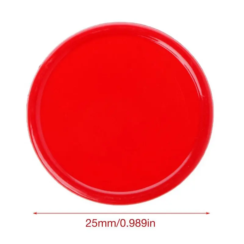 50Pcs/set Colored plastic coin blank, integral coin reward coin, no face value chip coin, token coin 2.5cm