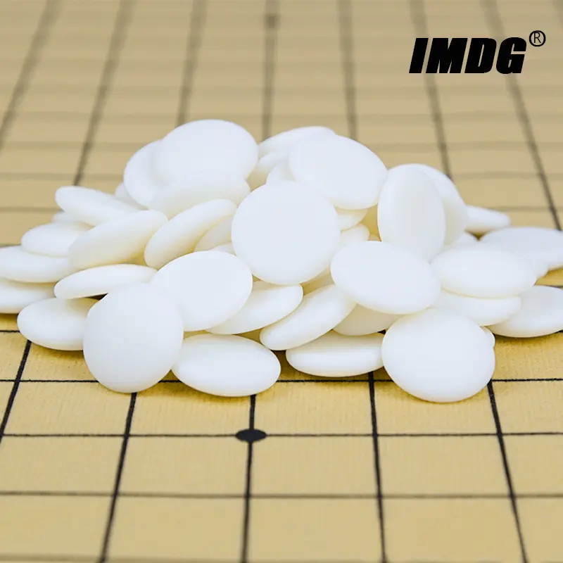 Go Chess 361 Stones Weiqi Imitation Jade Artificial Jade Chess Game Gobang Fir Beginner Gifts With Leather Chessboard