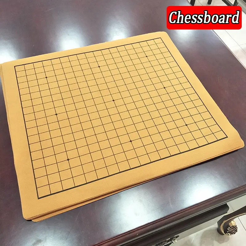 Go Chess 361 Stones Weiqi Imitation Jade Artificial Jade Chess Game Gobang Fir Beginner Gifts With Leather Chessboard