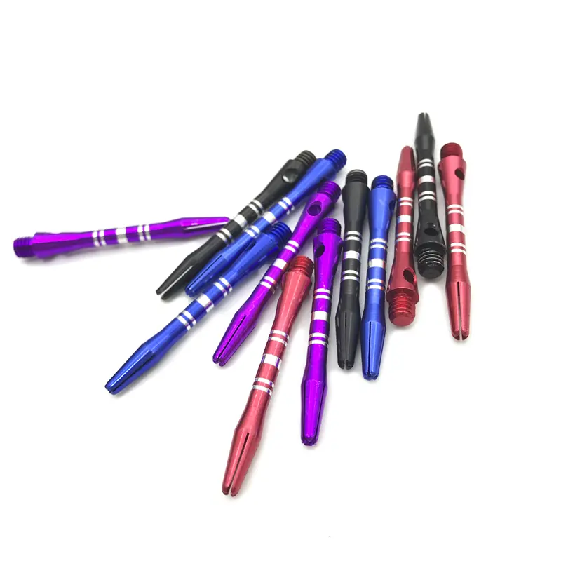 3pcs 1 Set Of Color Dart Rod 46mm/1.81in Aluminum Alloy Material 4 Color Dart Rod Accessories Throwing Dart Rod