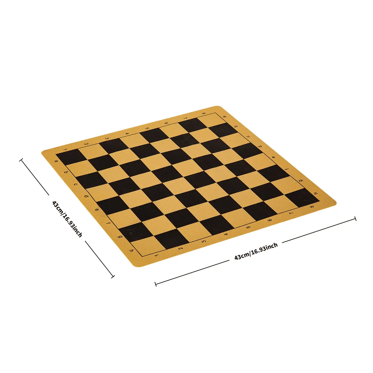 Large chess creative three-dimensional Terra-cotta resin pieces deliberately made old treatment 43*43cm chessboard set