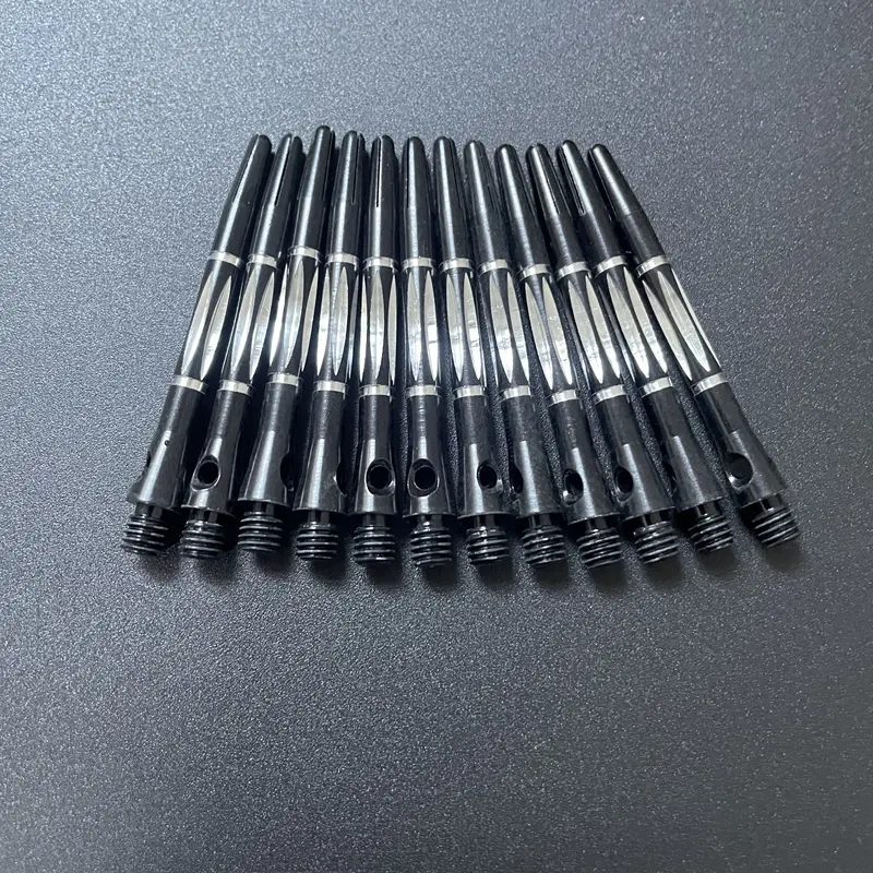 Carved shape 12 high-grade metal dart aluminum rod color carved line set 5 color selection of entertainment accessories