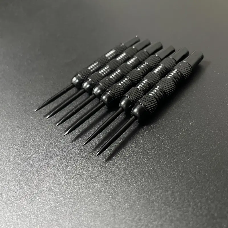 Exquisitely carved patterns 12 dart needles 18g / 0.63-ounce iron material electrophoretic process dart accessories steel tips