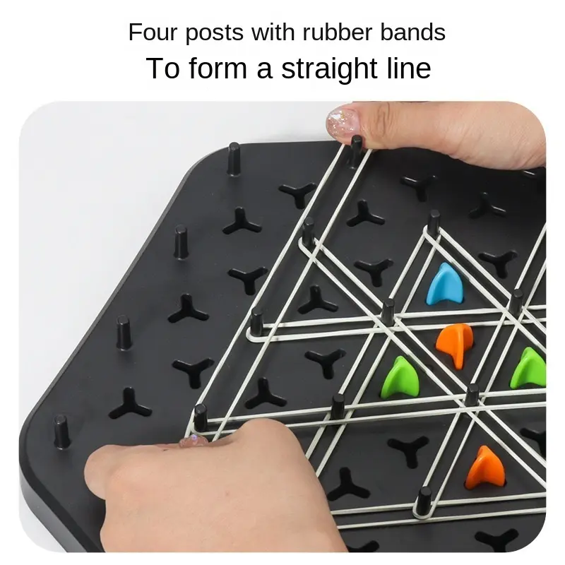 Chess Chain Triangle Splendor Duel Board Game Strategy Game for Kids and Adults Fun Family Game Logic Chess Track Tables Game