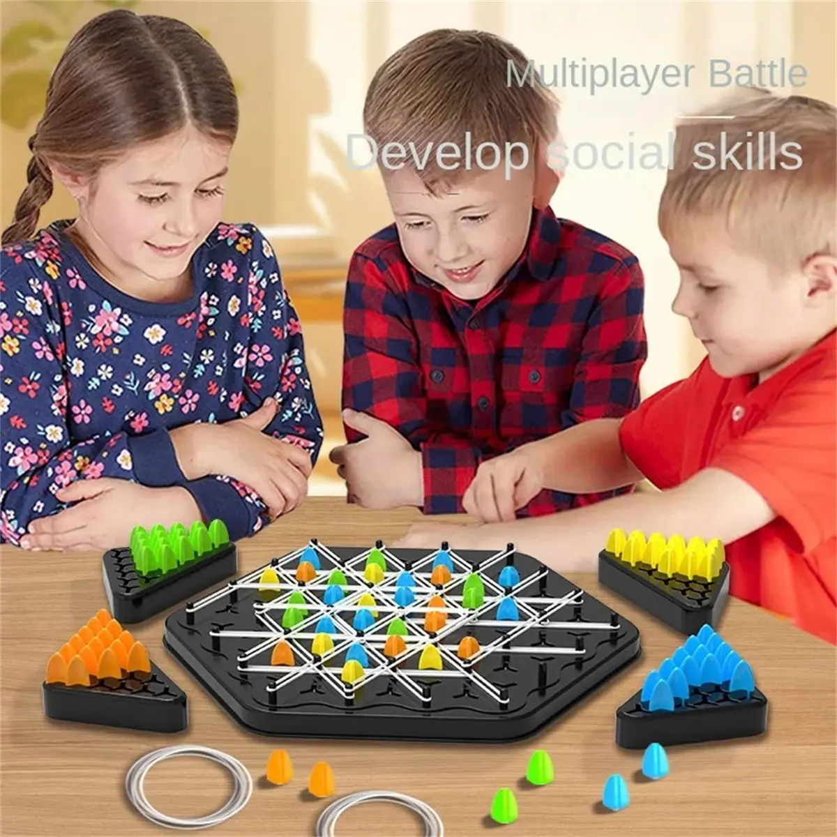 New Chain Triangle Chess Splendor Duel Board Strategy Game Family Game Logic Chess Track Tables Game