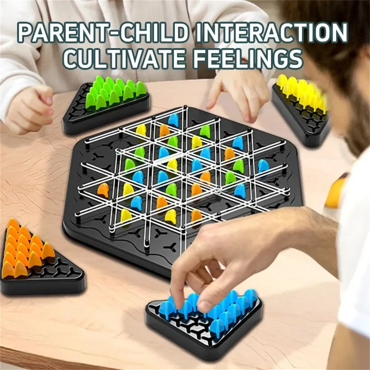 New Chain Triangle Chess Splendor Duel Board Strategy Game Family Game Logic Chess Track Tables Game