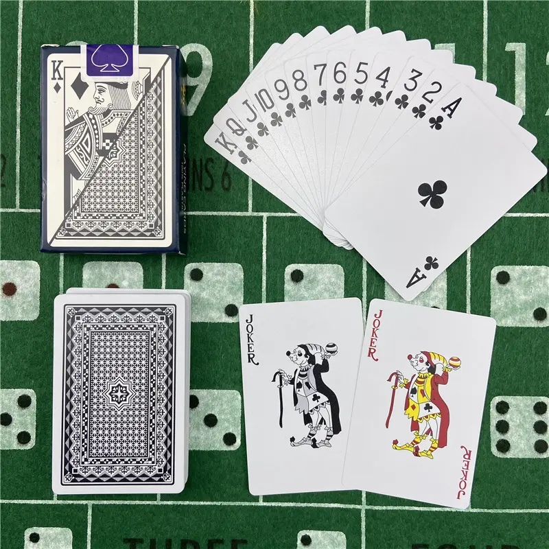 1pcs Playing Cards PVC Pokers Plastic Baccarat Texas Hold'em Poker Cards Board Games Waterproof Wearable Card Game Baralho Deck