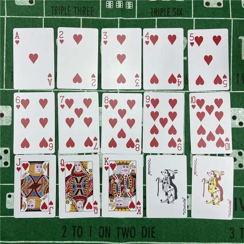 1pcs Playing Cards PVC Pokers Plastic Baccarat Texas Hold'em Poker Cards Board Games Waterproof Wearable Card Game Baralho Deck