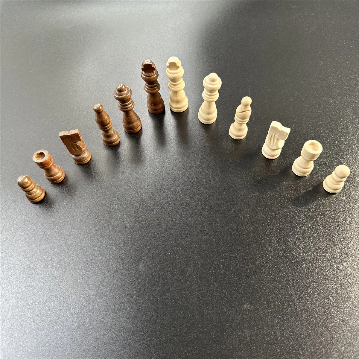 2.5-inch Chess Pieces New Advanced Solid Wood Pieces Set 32 Pieces Table Puzzle Entertainment Game