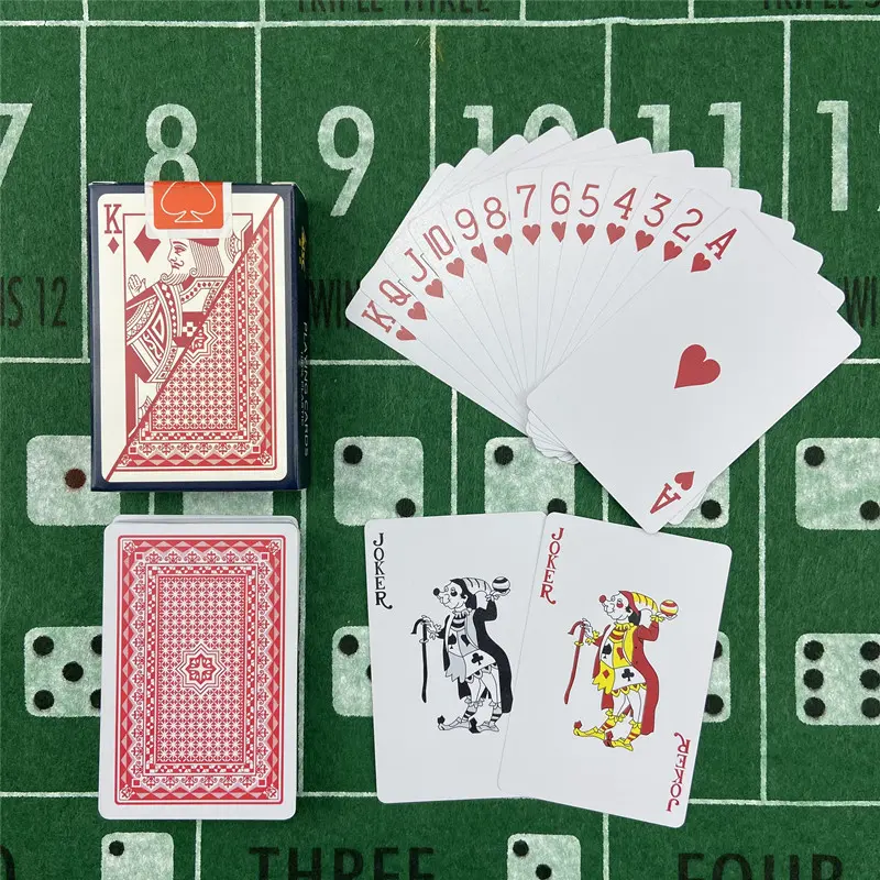 1pcs Playing Cards PVC Pokers Plastic Baccarat Texas Hold'em Poker Cards Board Games Waterproof Wearable Card Game Baralho Deck