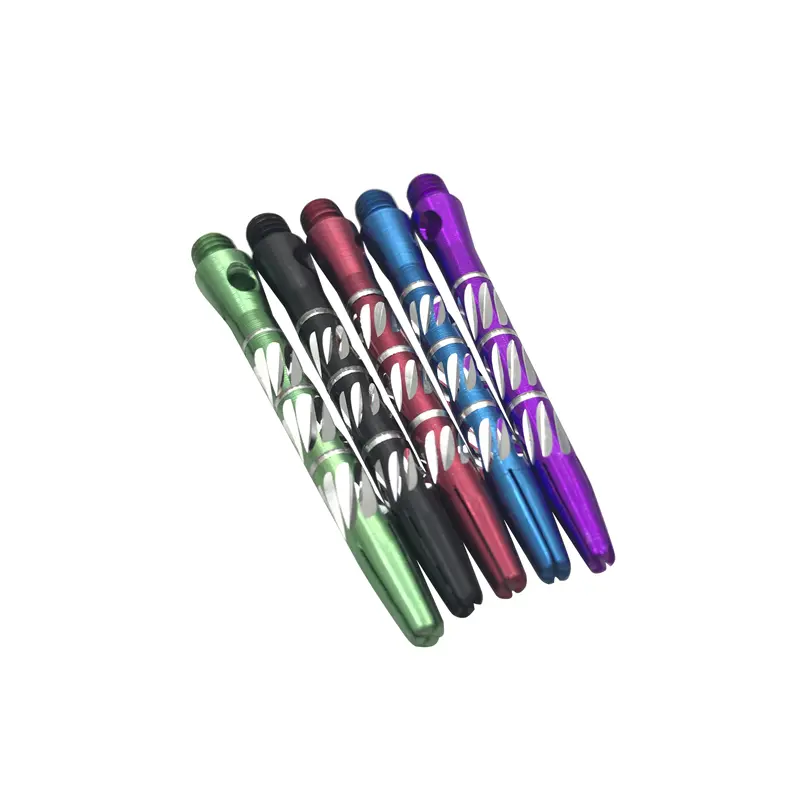 New 3Pcs Chromatic Darts Shafts 45mm Aluminium Alloy Material Shaft Dart Accessories Throwing Toy Darts Shafts