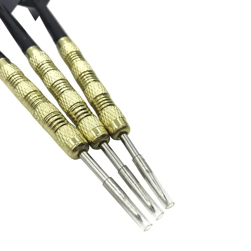 3pcs/1 Set Of 15g Darts Iron Copper Plated Nylon Darts Rod PET Tail Length Of 15.3cm/5.63IN
