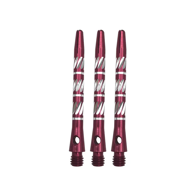 New 3Pcs Chromatic Darts Shafts 45mm Aluminium Alloy Material Shaft Dart Accessories Throwing Toy Darts Shafts