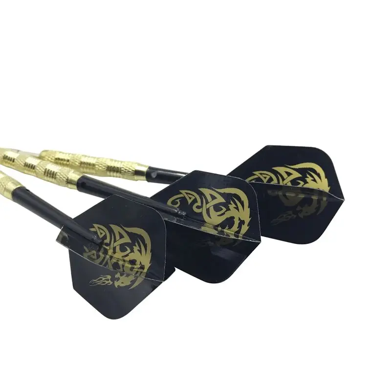 3pcs/1 Set Of 15g Darts Iron Copper Plated Nylon Darts Rod PET Tail Length Of 15.3cm/5.63IN