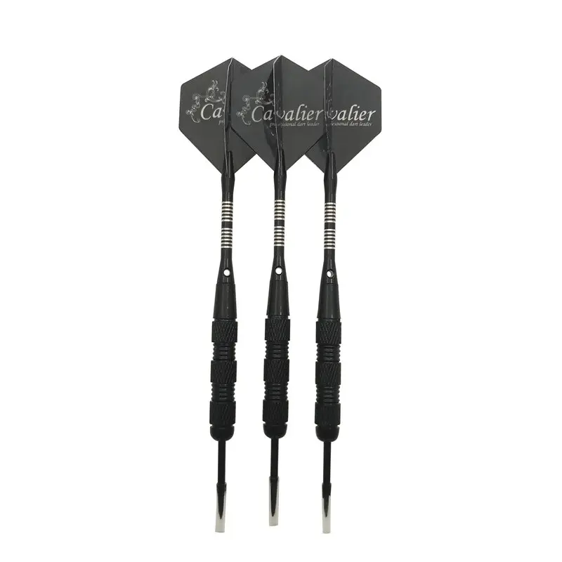 3 Pcs/set Fused Nickel Black Needle Darts 22g Black Dart Rod Tail Professional Competition Training Self-defense Entertainment