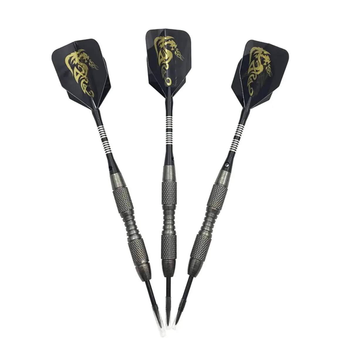 3pcs 20g Metal High Quality Imitation Tungsten Steel Darts 16cm (6.3inch) Rigid Needle Professional Training Adult Entertainment