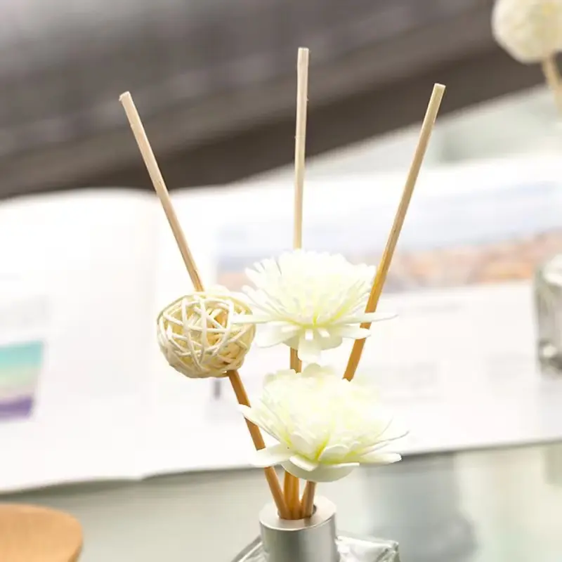 Cherry Blossom Rose Fragrance Fireless Aromatherapy Room Decoration Home Fragrance Diffuser Household Fresh Perfume Long Lasting