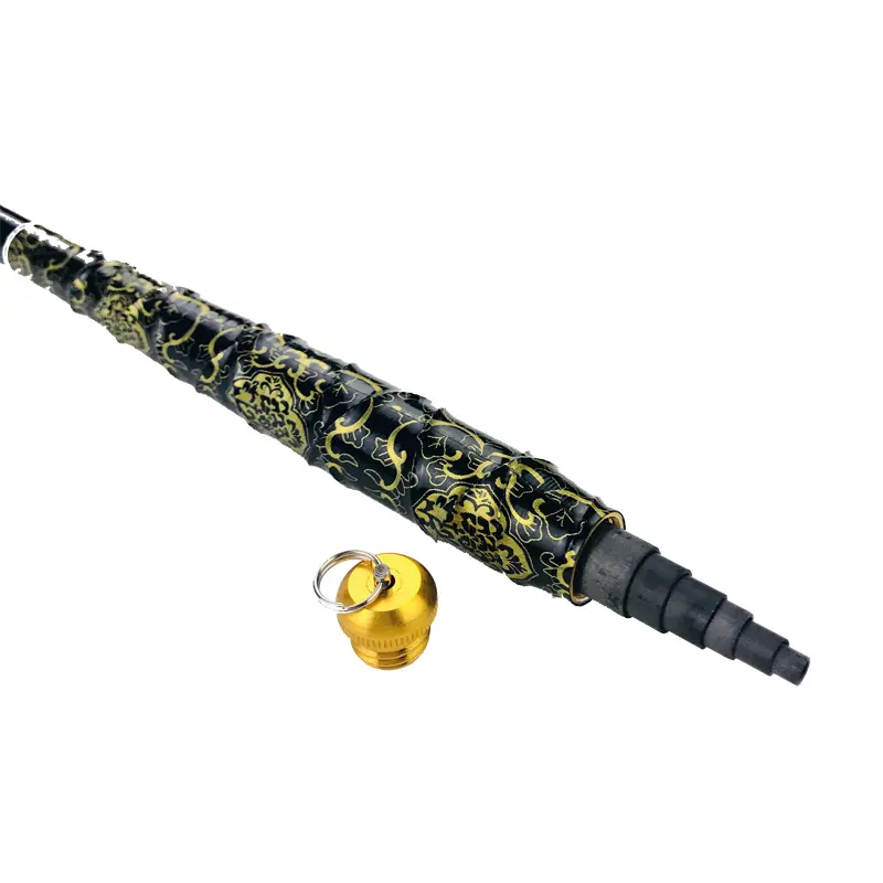 Yernea Carbon Portable Telescopic Fishing Rod 1.8M 2.1M 2.4M 2.7M 3.0M 3.6M 4.5M 5.4M Stream Hand Pole Carp Spinning Fishing Rod