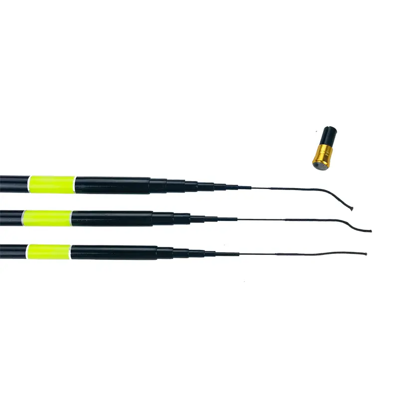 Yernea Carbon Portable Telescopic Fishing Rod 1.8M 2.1M 2.4M 2.7M 3.0M 3.6M 4.5M 5.4M Stream Hand Pole Carp Spinning Fishing Rod