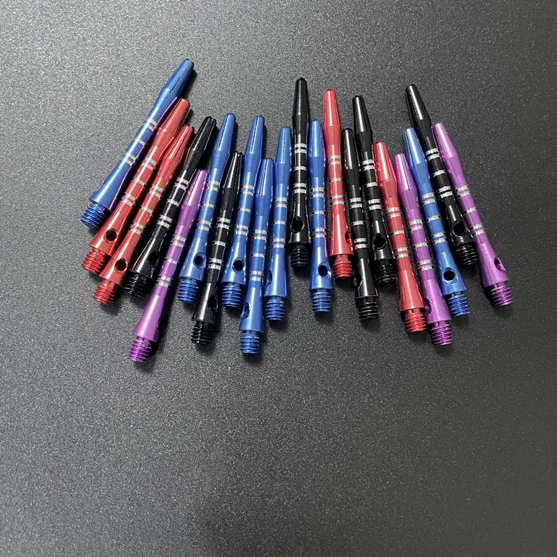 12 piece of 4-color high-end metal dart aluminum rod 4.1cm/1.61inch metal rod carving and marking dart entertainment