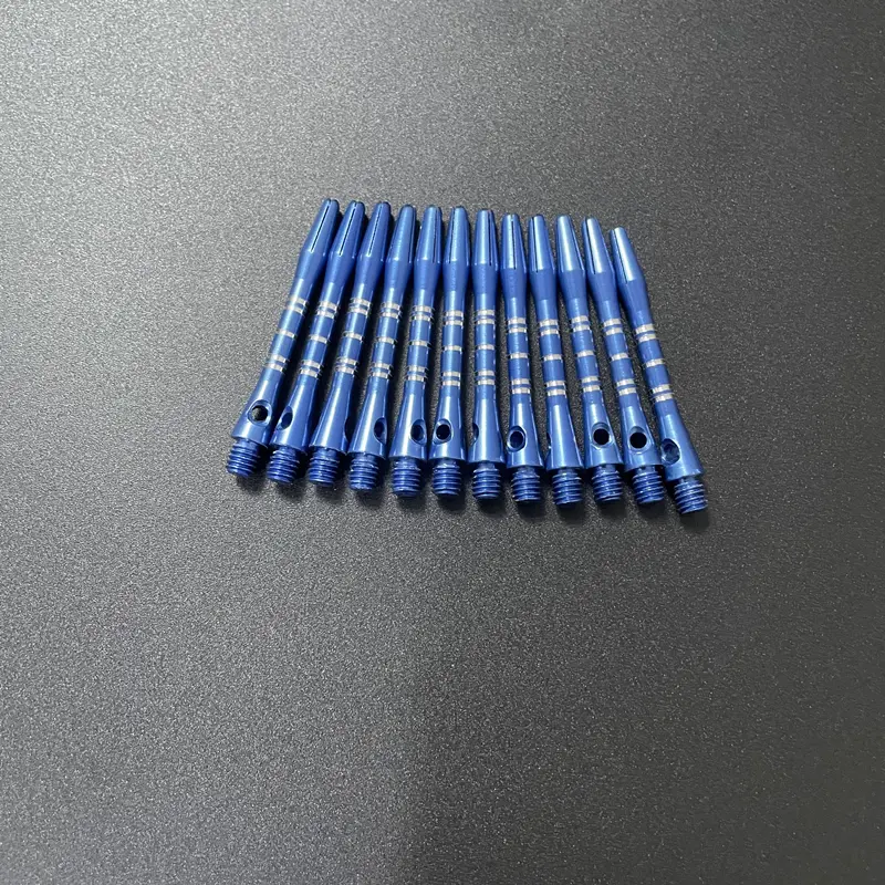 12 piece of 4-color high-end metal dart aluminum rod 4.1cm/1.61inch metal rod carving and marking dart entertainment