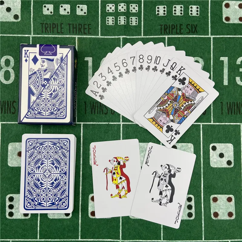 2pcs/Lot Plastic Playing Cards Waterproof Poker Cards Baralho Texas Hold'em Narrow Brand PVC Pokers Board Games 2.28*3.46 Inch