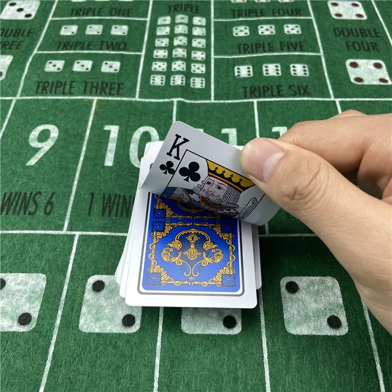 2pcs Playing Cards  Plastic Waterproof Texas Hold'em Poker Cards Narrow PVC Pokers Board Games 2.28*3.46 Inch Card Game