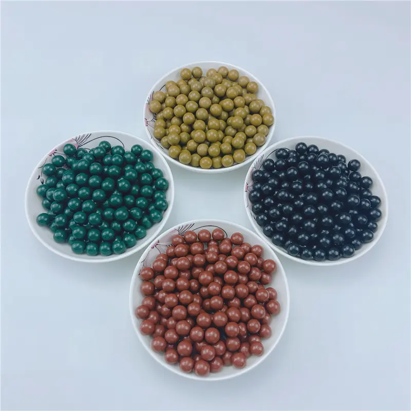 About 1000 hard clay clay balls 9-10mm/0.35-0.39inch hunting hard clay balls are biodegradable durable reusable clay balls